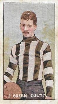 1905-06 Sniders & Abrahams Standard Cigarettes Series B - VFL #NNO George Green Front